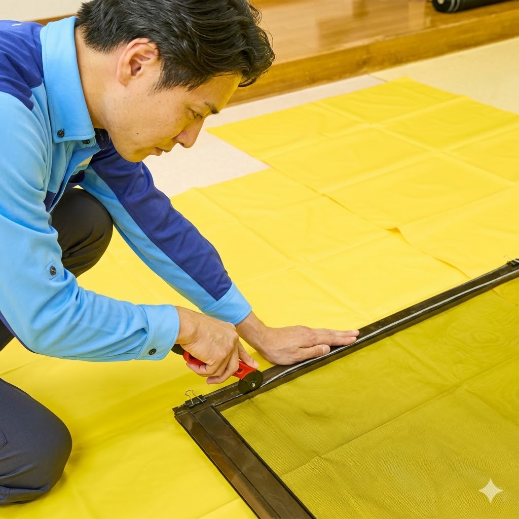 網戸張り替え