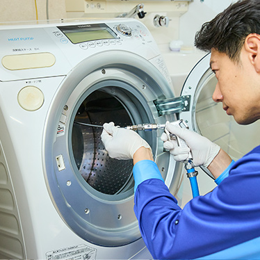 ドラム式洗濯機除菌クリーニング